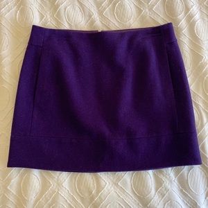 J.Crew Factory Double Mini Felted Wool skirt